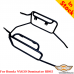 Honda NX650 (88-91) pannier rack, side carrier for bags or aluminum cases