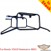 Honda NX650 (88-91) pannier rack, side carrier for bags or aluminum cases