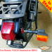 Honda NX650 (88-91) pannier rack, side carrier for bags or aluminum cases