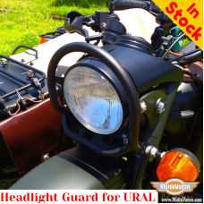 Ural headlight guard 