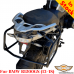 BMW R1200GS パニアラック、バッグやアルミケース用サイドキャリア