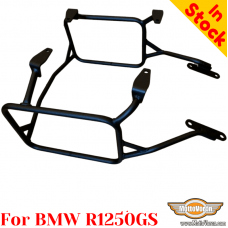 BMW R1250GS pannier rack, side carrier for bags or aluminum cases