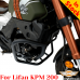 Lifan KPM200 сrash bars engine guard reinforced