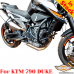 Barras de protección y protección del motor para KTM 790 Duke