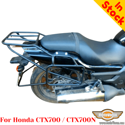 Honda CTX700 luggage rack system for bags or aluminum cases