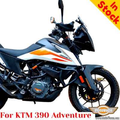 KTM 390 Adventure barras de proteção, proteção do motor