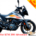 KTM 390 Adventure barras de proteção, proteção do motor