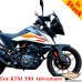 KTM 390 Adventure Sturzbügel-Motorschutz