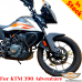 KTM 390 Adventure barras de proteção, proteção do motor