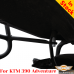 KTM 390 Adventure luggage rack system for bags or aluminum cases