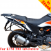 KTM 390 Adventure pannier rack, luggage rack system for bags or aluminum cases
