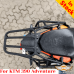 KTM 390 Adventure pannier rack, luggage rack system for bags or aluminum cases