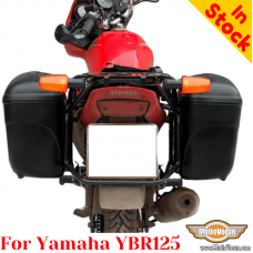 Yamaha YBR125 pannier rack, luggage rack system for Givi / Kappa Monokey systems