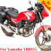 Yamaha YBR125 Systemu bagażowego, stelaż boczny do systemów Givi / Kappa Monokey