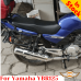 Yamaha YBR125 luggage rack system reinforced for Givi / Kappa Monokey systems