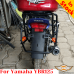 Yamaha YBR125 luggage rack system reinforced for Givi / Kappa Monokey systems