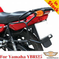 Yamaha YBR125 pannier rack, luggage rack system for bags