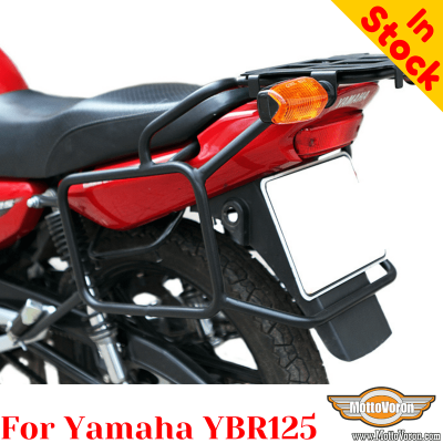 Yamaha YBR125 luggage rack system for bags