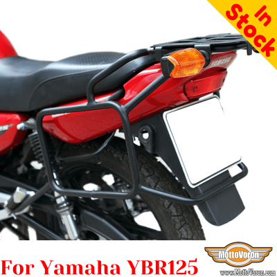 Yamaha YBR125 цельносварная багажная система для текстильних сумок