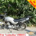 Yamaha YBR125 luggage rack system reinforced for bags or aluminum cases