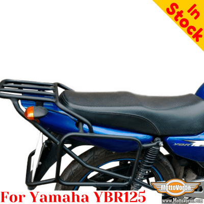 Yamaha YBR125 цельносварная багажная система усиленная для текстильних сумок