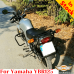 Yamaha YBR125 luggage rack system reinforced for bags or aluminum cases