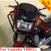 Yamaha YBR125 headlight and plastic protection with fasteners for glass