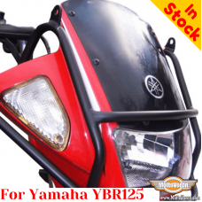 Yamaha YBR125 headlight and plastic protection with fasteners for windshield