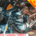 Yamaha YBR125 protection de phare et du plastique avec attaches pour verre