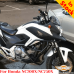 Honda NC700X / NC750X (transmission manuelle) barres de sécurité / protection moteur