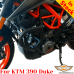 Barras de protección y protección del motor para KTM 390 Duke (2013-2023)