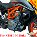 Barras de protección y protección del motor para KTM 390 Duke (2013-2023)