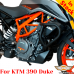 KTM 390 Duke (2013-2024) barres de sécurité / protection moteur