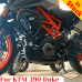 Barras de protección y protección del motor para KTM 390 Duke (2013-2023)