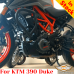 KTM 390 Duke (2013-2024) barres de sécurité / protection moteur