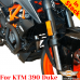 Barras de protección y protección del motor para KTM 390 Duke (2013-2023)
