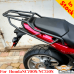 Honda NC700S / NC750S porte-bagage arrière pour valises Givi / Kappa Monokey System