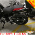 BMW F750GS side carrier pannier rack for bags