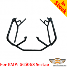 Porta-bagagens BMW G650GS, suporte lateral para malas