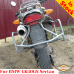 BMW G650GS pannier rack, side carrier for bags