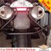 BMW G650GS pannier rack, side carrier for bags