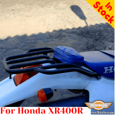 Honda XR400 rear rack reinforced