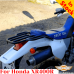 Honda XR400 rear rack reinforced