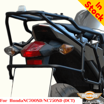 Honda NC700SD / NC750SD (DCT) luggage rack system for Givi / Kappa Monokey systems