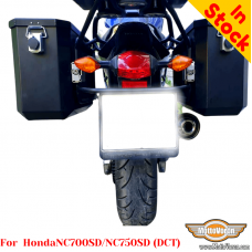 Honda NC700SD / NC750SD (DCT) pannier rack, luggage rack system for bags or aluminum cases