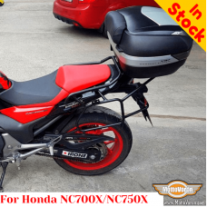 Honda NC700X / NC750X luggage rack system for Givi / Kappa Monokey systems