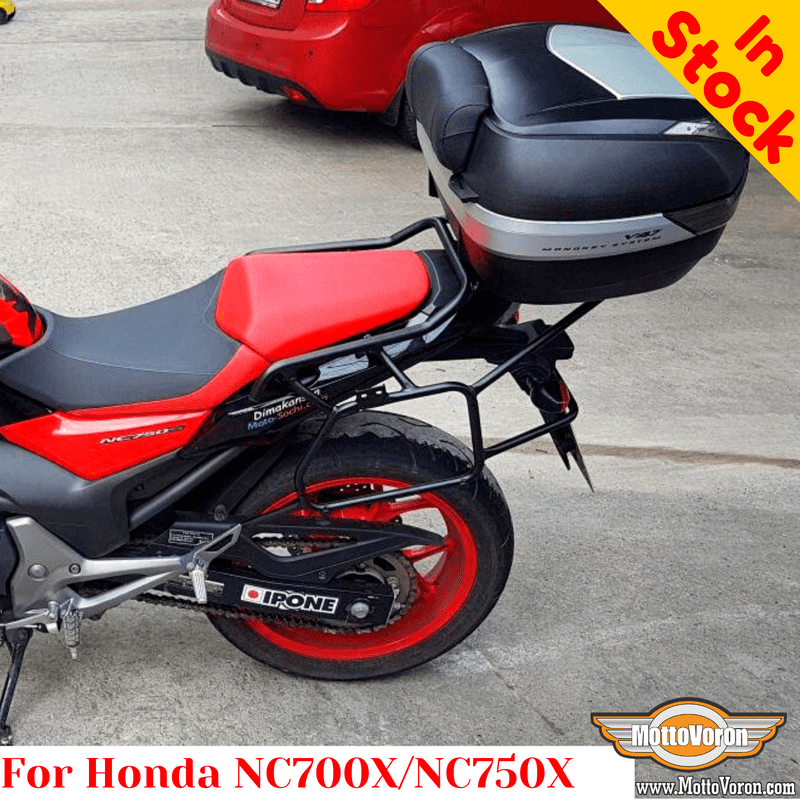 Honda NC700X NC750X luggage rack system for Givi Kappa Monokey