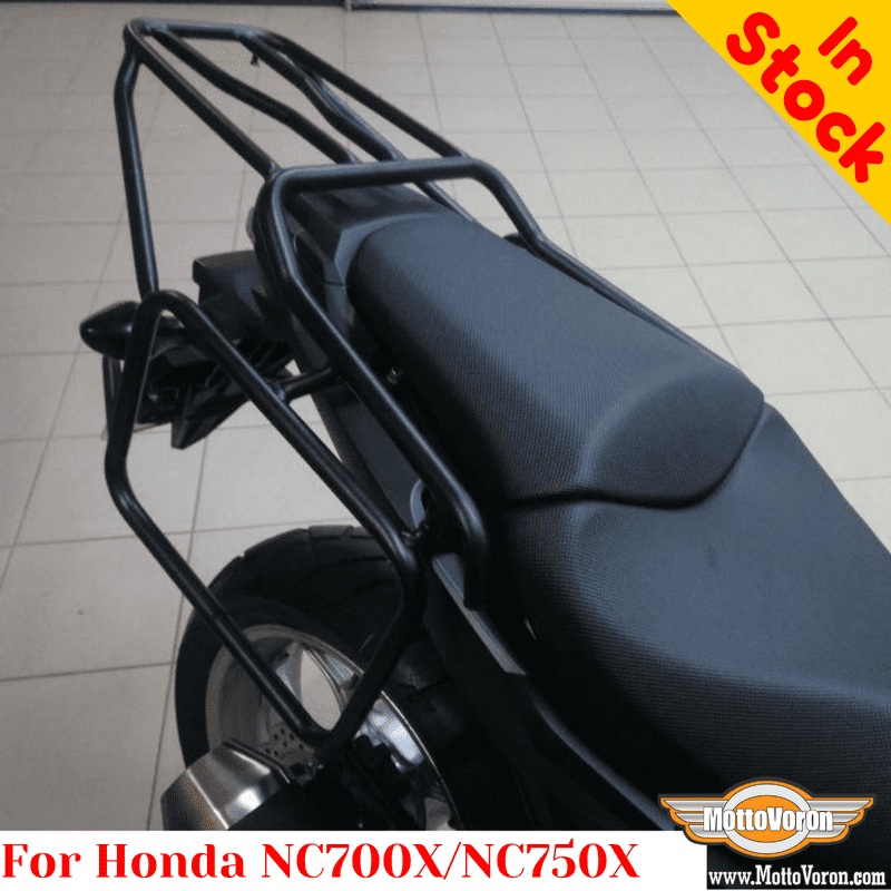 Honda NC700X NC750X pannier rack luggage rack system for bags or aluminum cases. Price buy description MottoVoron
