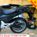 Honda NC700X / NC750X luggage rack system for bags or aluminum cases
