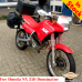 Honda NX250 laukkuteline, sivuteline laukkuille